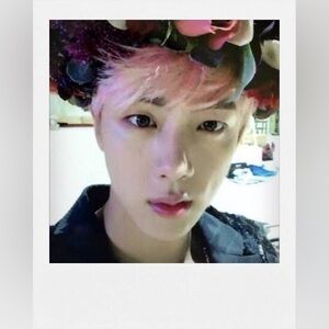 Official BTS “Wings” Album Jin Polaroid Photocard